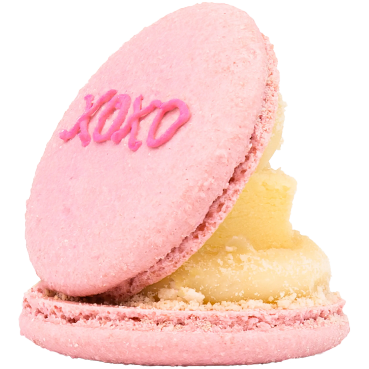 まかろん Cheesecake Corazón Macroron® – Oversized Macaron – MacaronMaestro