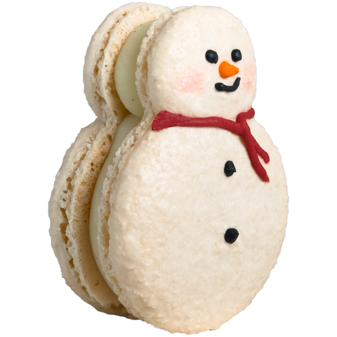 Snowman Surprise Macroron