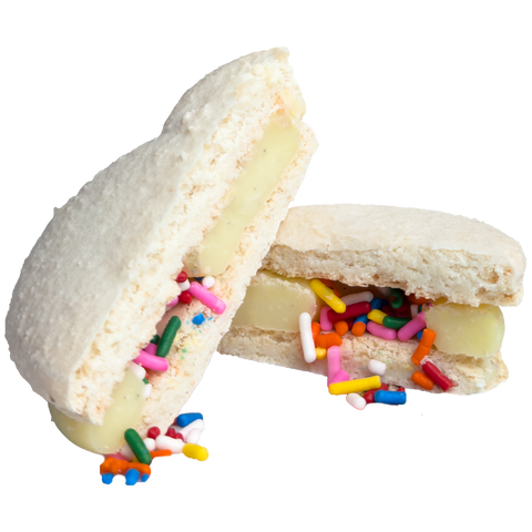 Snowman Surprise Macroron